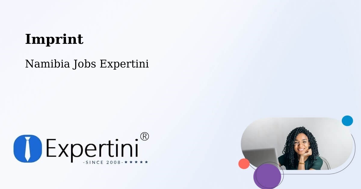 Imprint – Okahao - Namibia Jobs Expertini